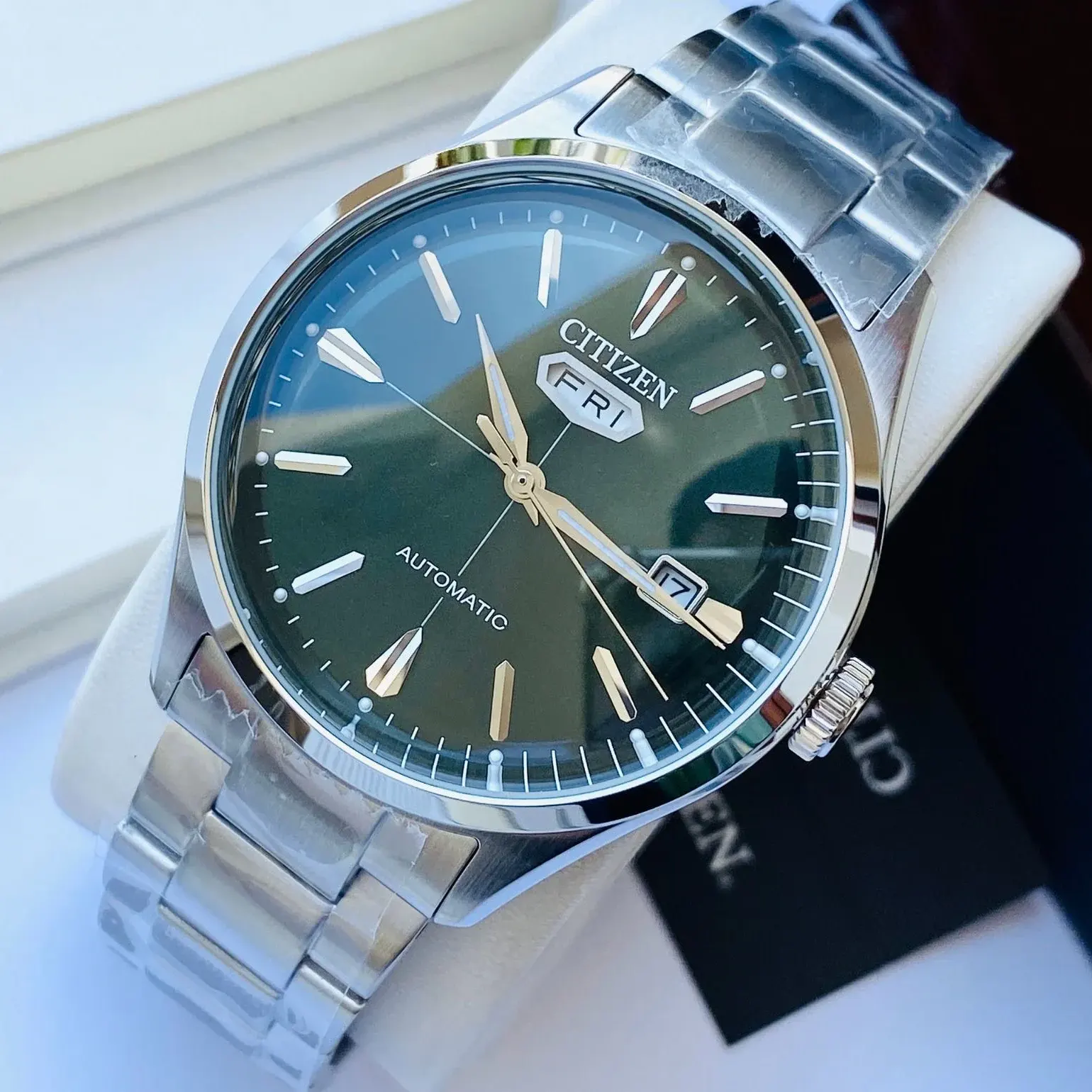 Citizen C7 'Reinvented' Green Dial Men’s Watch- NH8391-51X